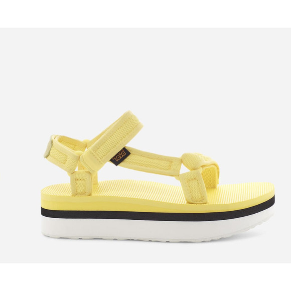 🔥SOLD🔥TEVA FLATFORM UNIVERSAL MESH PRINT SANDALS SZ 8 - Picture 1 of 6